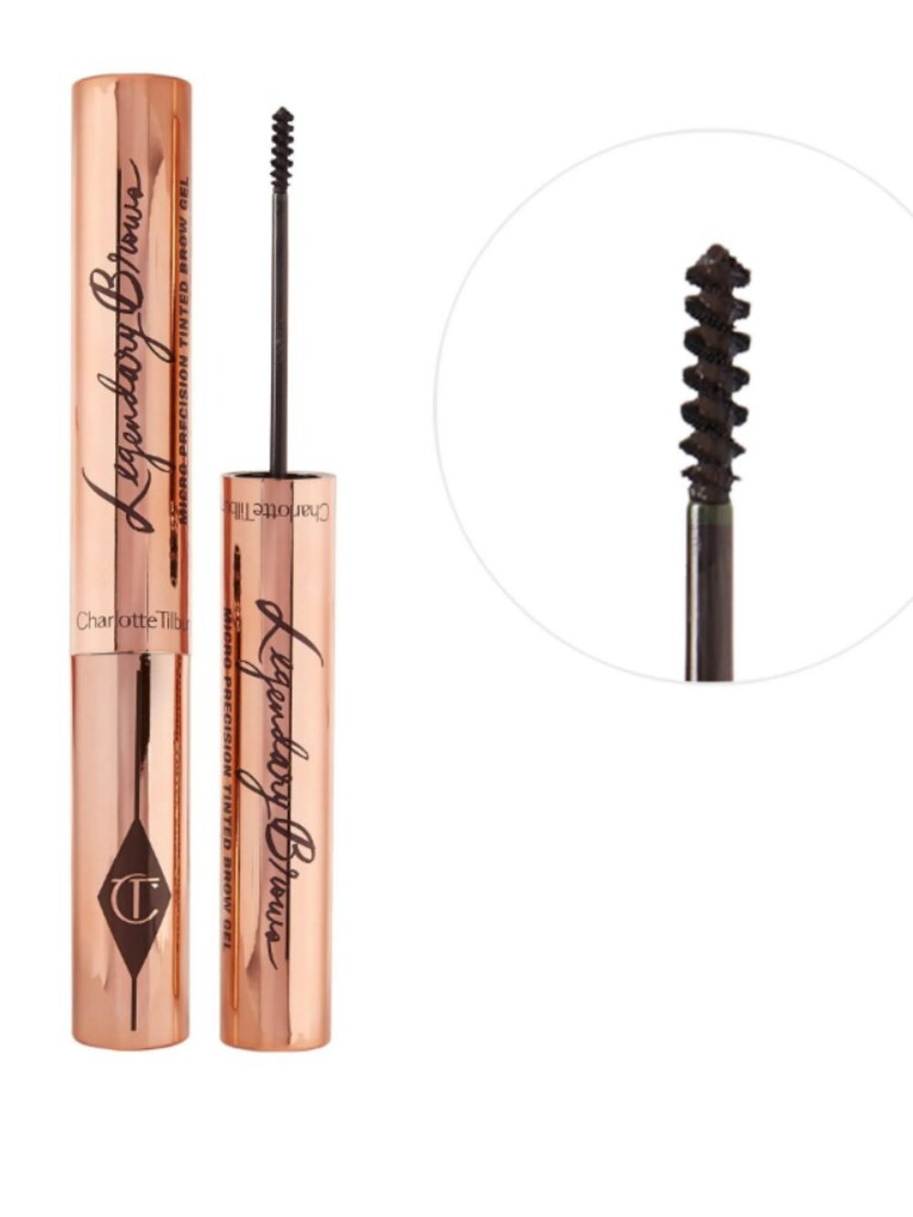 Charlotte Tilbury Legendary Brows Tinted Eyebrow Gel-Black Brown